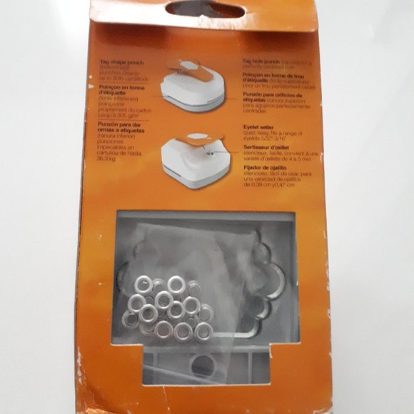 Fiskars Tag Maker Punch with Eyelet Setter - Picture 4 of 6